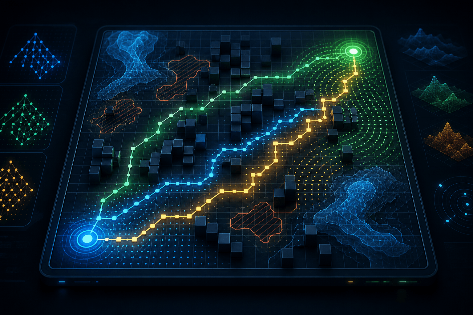 Map Pathfinding Visualizer project cover