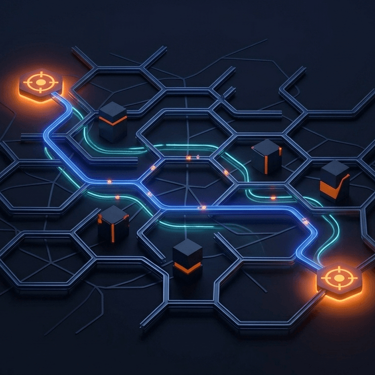 Map Pathfinding Visualizer project cover